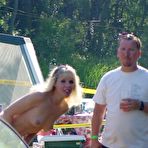 First pic of Nude In City - The shameless public nudity! Girls flashing and posing nude in public places!