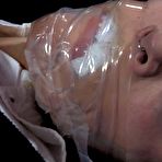 Second pic of Bound red-haired student girl Iona Grace finds herself naked and getting punished