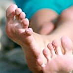 Second pic of PinkFineArt | Irina Feet on the Rocks from Teens Foot Fetish