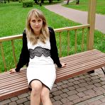 First pic of PinkFineArt | Inga Park Bench Barefoot1 from Teens Foot Fetish