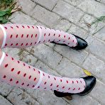 First pic of PinkFineArt | Diana Red Dress Heels 3 from Teens Foot Fetish