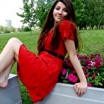 Fourth pic of PinkFineArt | Diana Red Dress Heels 3 from Teens Foot Fetish