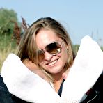 Second pic of PinkFineArt | Anna Socks Sunglasses 4 from Teens Foot Fetish