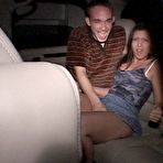First pic of Drunk college party limo sex