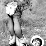 Fourth pic of PinkFineArt | Vintage Hairy Lingerie 34 from Vintageflash Archive