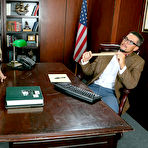 Second pic of 
      AJ Applegate gets nailed by the dean in his office
    