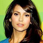 Third pic of Nina Dobrev shows legs in tight blue dress