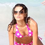 Third pic of Alessandra Ambrosio in sexy bikini shoots for The Victoria Secrets catalog