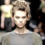 Third pic of Alexandra Tomlinson hard nipples under see thru dress