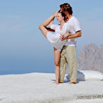 Second pic of X-Art Leila Yoga In The Sky | X-Art Pictures and Videos