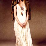 Third pic of Aline Weber sexy and topless black-&-white scans