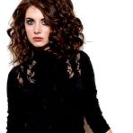 Fourth pic of Alison Brie legs and deep cleavage