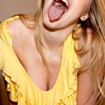 Third pic of Amateur In A Sexy Yellow Dress