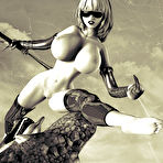 Third pic of PinkFineArt | Digi Babes Chapter 2 from Action Girls