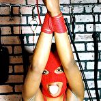 Third pic of Ebony Discipline - Pain Freaks | Featuring glam pain sluts who can't get enough in exquisite bondage! Bound, gagged and beautiful!