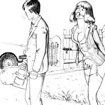 Fourth pic of Japanese Ropes: porn drawings of naked asian schoolgirls in ropes