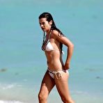 Third pic of Amelia Warner caught in bikini on the beach