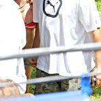 First pic of Drunken Amy Winehouse boobs slip in Rio paparazzi shots