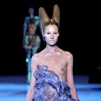 Fourth pic of Anastasija Kondratjeva sexy and topless runway shots