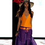 First pic of Anett Griffel sexy runway shots & topless scans