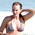 Fourth pic of Anne Vyalitsyna sexy in bikini on the beach