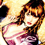 Fourth pic of Anne Vyalitsyna posing sexy and topless