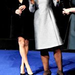 Second pic of Jennifer Lawrence without bra under black jacket