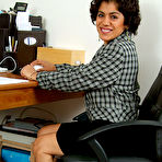 First pic of  Allover30women.com presents:  Your Secretary - Majal - Has One HAIRY PUSSY!! 