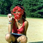 Fourth pic of Jessie Flashing in Central Park / PictIcon MXA55K (10)