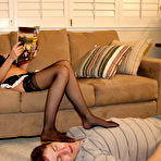 Third pic of Amateur home foot domination