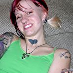 First pic of Nude MetalHead Girls Hairy Bush