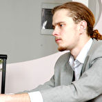 First pic of SecretaryPantyhose :: Rosa&Mike naughty office pantyhose sex