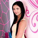 First pic of Cute really likes to piss on her glass top table 