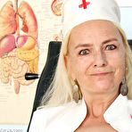 Third pic of Vera aged nurse minge gyn instrument opening