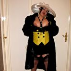 First pic of A thick fat curvy and busty czech whore fucking fully clothed in lingerie