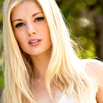 First pic of Charlotte Stokely Pops Out Perky Breasts Outdoors