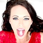 Fourth pic of Veronica Radke Swallowing Cum on Amateur Allure