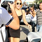 Second pic of Miley Cyrus pussy upskirt paparazzi shots