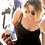 Fourth pic of Miley Cyrus pussy upskirt paparazzi shots