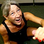 Third pic of Granny Leilani Lei Facialized on CumBlastCity