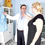 First pic of Radka  old cunt speculum gyno checking at clinic