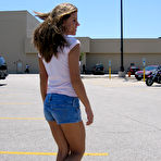 First pic of Princess Blue Eyez Galleries: white flashing panties, sister's panties