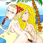 Second pic of [[ Cartoon Valley ]] Thornberries get pleasure on the beach