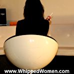 First pic of Very serious pussy and tit whipping action