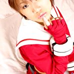 Second pic of Naughty Himura gets a dildo gag while tied up @ Idols69.com... Always more then you expect! 