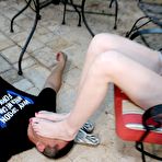 Third pic of Kiss Her Foot - foot domination pics on BDSMBook.com