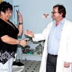 Fourth pic of Mature Tatana old pussy speculum exam and pussy gaping