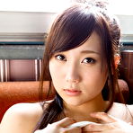 Fourth pic of Beautiful and lovely Japanese av idol Mao Kurata goes to a nude paradise to show off her naked body