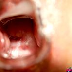 Fourth pic of Zita  elder nasty nurse cooter penis toy masturbation on gynochair