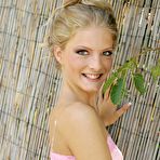 Second pic of Cayenne Skinny Blond Teen In A Mini Skirt